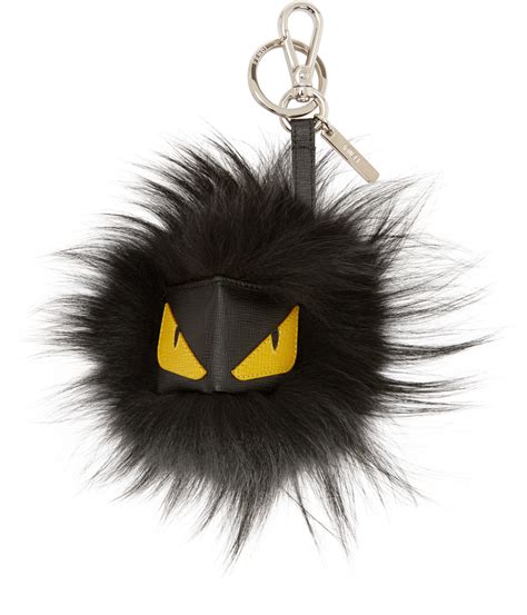 fendi keychain fur price|fendi key rings for men.